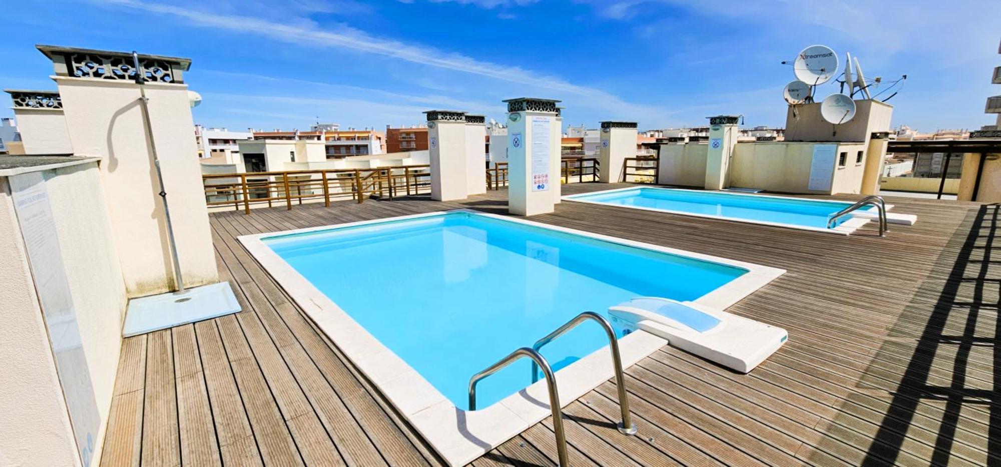 4D Terrace A - Casas & Papeis Apartment Armacao de Pera Luaran gambar